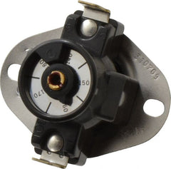 White-Rodgers - 140 to 180°F Cut In Temp, Close on Rise Switch Action, Snap Disc Control - 120/240 VAC, 72A at 120VAC, 60A at 240VAC Locked Rotor Amps, 25A at 120VAC, 25A at 240VAC Resistive Rating, Fan Control - Exact Tooling
