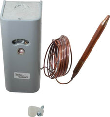 White-Rodgers - Refrigeration Temperature Controls Capillary Length: 8 Ft. Differential: Adjustable 4.5 to 40 F - Exact Tooling