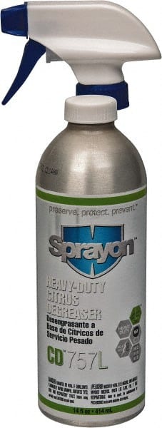 Sprayon - 14 oz Can Cleaner/Degreaser - Exact Tooling