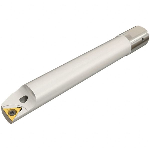 Iscar - 8mm Min Bore Diam, 70mm OAL, 16mm Shank Diam, IHAXF Indexable Boring Bar - 48mm Max Bore Depth, WCGT 0201.. Insert - Exact Tooling