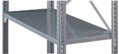 Tennsco - 36" Wide, 1" High, Open Shelving Extra Shelves for Commercial Shelving - Steel, 12" Deep, Use with Tennsco Commercial Shelving - Exact Tooling