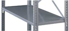 Tennsco - 36" Wide, 1" High, Open Shelving Extra Shelves for Commercial Shelving - Steel, 18" Deep, Use with Tennsco Commercial Shelving - Exact Tooling