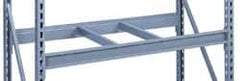 Tennsco - 2,150 Lb Capacity Bulk Storage Shelf Beam Kit - 96" Wide x 3-5/8" High x 48" Deep x 1-1/2" Thick, Medium Gray - Exact Tooling