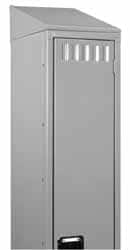 Tennsco - 12" Wide18" Deep, Locker Slope Top - Exact Tooling