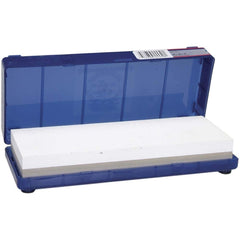 Norton - Sharpening Stones; Stone Material: Synthetic Ruby ; Overall Width/Diameter (Inch): 3 ; Overall Length (Inch): 8 ; Overall Thickness (Inch): 1 ; Grade: Fine ; Shape: Rectangle - Exact Tooling