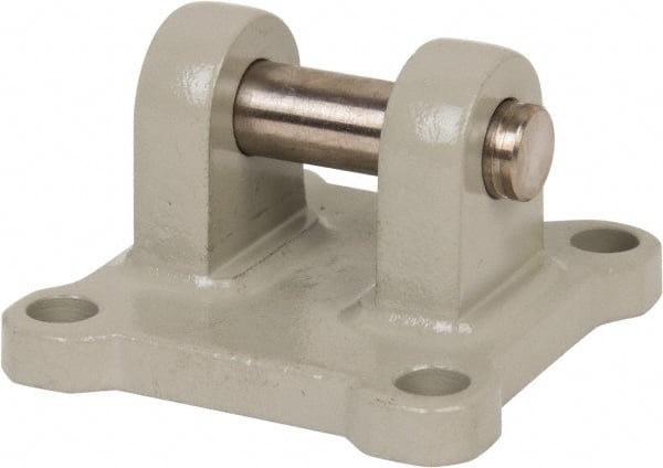 SMC PNEUMATICS - Air Cylinder Double Clevis - For 1-1/2" Air Cylinders, Use with NCQ2 Air Cylinders - Exact Tooling