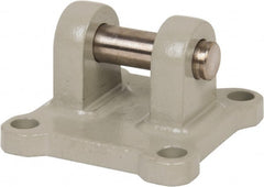 SMC PNEUMATICS - Air Cylinder Double Clevis - For 1-1/2" Air Cylinders, Use with NCQ2 Air Cylinders - Exact Tooling