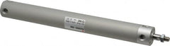 SMC PNEUMATICS - 1" Bore Double Acting Air Cylinder - 1/8 Port, 5/16-24 Rod Thread, 140 Max psi, 40 to 140°F - Exact Tooling