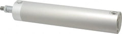 SMC PNEUMATICS - 2" Bore Double Acting Air Cylinder - 1/4 Port, 1/2-20 Rod Thread, 140 Max psi, 40 to 140°F - Exact Tooling