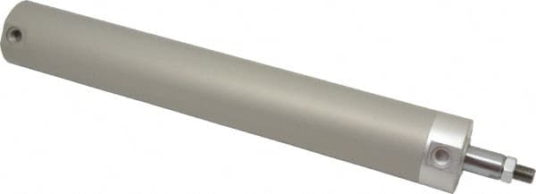 SMC PNEUMATICS - 2" Bore Double Acting Air Cylinder - 1/4 Port, 1/2-20 Rod Thread, 140 Max psi, 40 to 140°F - Exact Tooling