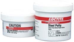 Loctite - 1 Lb Pail Two Part Epoxy - 30 min Working Time, 1,395 psi Shear Strength, Series Fixmaster - Exact Tooling