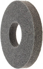 3M - 8" Diam, 1" Face Width, 3" Center Hole, Fine Grade, Silicon Carbide Deburring Wheel - Unitized, Soft Density 2 Grade - Exact Tooling