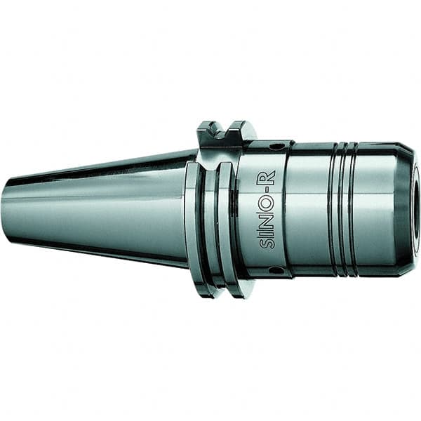 Schunk - CAT40 Taper Shank, 3/4" Hole Diam x 48.5mm Nose Diam Milling Chuck - 78mm Projection, 0.005mm TIR, Balanced to 15,000 RPM - Exact Tooling