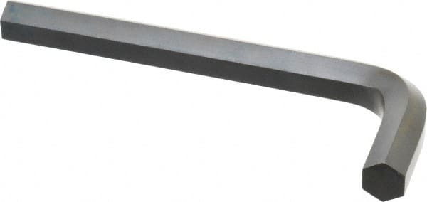 Value Collection - 9/16" Hex, Short Arm, Hex Key - 5-21/32" OAL, Alloy Steel, Inch System of Measurement - Exact Tooling