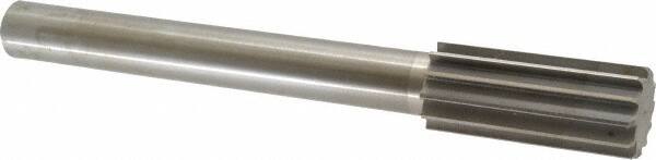 Made in USA - 1-3/4" High Speed Steel 12 Flute Chucking Reamer - Straight Flute, 1-1/4" Straight Shank, 4" Flute Length, 13-1/2" OAL - Exact Tooling