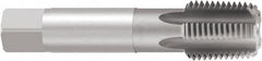 Emuge - 3/8-18 NPT Thread, 5 Flute Standard Pipe Tap - 4.331" OAL, 1.06" Thread Length, 0.7" Shank Diam, Bright Finish, Cobalt - Exact Tooling