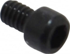 Value Collection - #1-72 UNF Hex Socket Drive, Socket Cap Screw - Alloy Steel, Black Oxide Finish, Fully Threaded, 1/8" Length Under Head - Exact Tooling