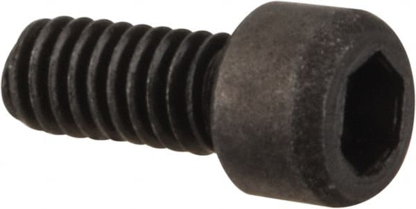 Value Collection - #1-72 UNF Hex Socket Drive, Socket Cap Screw - Alloy Steel, Black Oxide Finish, Fully Threaded, 3/16" Length Under Head - Exact Tooling