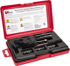 Value Collection - 36 Inserts, M3x0.50, M3x0.50 Metric Coarse, Thread Repair Kit - 4.5mm Insert Length - Exact Tooling