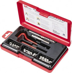 Value Collection - 36 Inserts, M7x1.00, M7x1.00 Metric Coarse, Thread Repair Kit - 10.5mm Insert Length - Exact Tooling