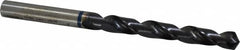Accupro - 21/64" 120° Cobalt Jobber Drill - TiAlN Finish, Right Hand Cut, Spiral Flute, Straight Shank, 117mm OAL, Faceted Point - Exact Tooling