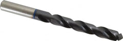 Accupro - 13mm 120° Cobalt Jobber Drill - TiAlN Finish, Right Hand Cut, Spiral Flute, Straight Shank, 151mm OAL, Faceted Point - Exact Tooling