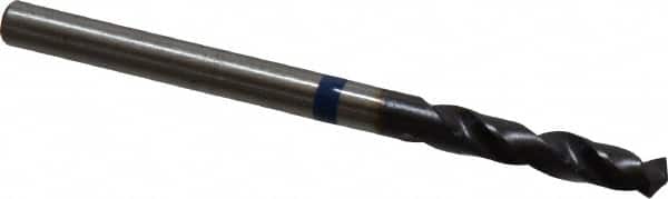 Accupro - #28 120° Spiral Flute Cobalt Screw Machine Drill Bit - Exact Tooling
