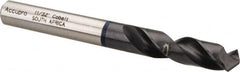 Accupro - 11/32" 120° Spiral Flute Cobalt Screw Machine Drill Bit - Exact Tooling