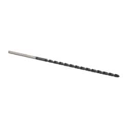 Accupro - #47, 118° Point, Spiral Flute, Vanadium High Speed Steel Taper Length Drill Bit - TiAlN Finish, 56mm Flute Length, 85mm OAL - Exact Tooling
