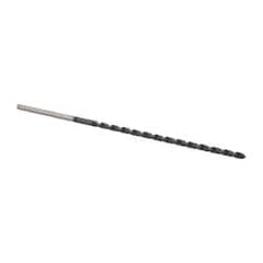 Accupro - #47, 118° Point, Spiral Flute, Vanadium High Speed Steel Taper Length Drill Bit - TiAlN Finish, 56mm Flute Length, 85mm OAL - Exact Tooling