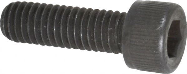 Value Collection - #10-32 UNF Hex Socket Drive, Socket Cap Screw - Alloy Steel, Black Oxide Finish, Fully Threaded, 5/8" Length Under Head - Exact Tooling