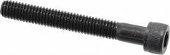 Value Collection - #10-32 UNF Hex Socket Drive, Socket Cap Screw - Alloy Steel, Black Oxide Finish, Partially Threaded, 1-1/2" Length Under Head - Exact Tooling