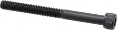 Value Collection - #10-32 UNF Hex Socket Drive, Socket Cap Screw - Alloy Steel, Black Oxide Finish, Partially Threaded, 2" Length Under Head - Exact Tooling