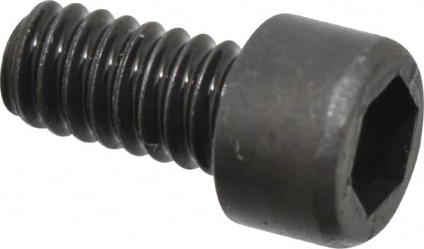 Value Collection - #2-56 UNC Hex Socket Drive, Socket Cap Screw - Alloy Steel, Black Oxide Finish, Fully Threaded, 3/16" Length Under Head - Exact Tooling