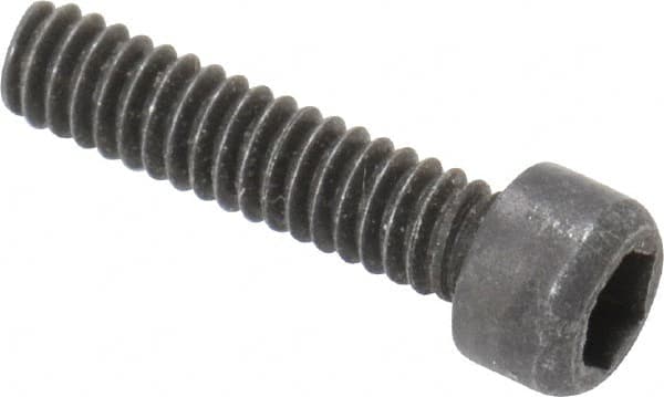 Value Collection - #2-56 UNC Hex Socket Drive, Socket Cap Screw - Alloy Steel, Black Oxide Finish, Fully Threaded, 3/8" Length Under Head - Exact Tooling
