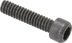 Value Collection - #2-56 UNC Hex Socket Drive, Socket Cap Screw - Alloy Steel, Black Oxide Finish, Fully Threaded, 3/8" Length Under Head - Exact Tooling