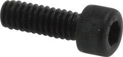 Value Collection - #5-40 UNC Hex Socket Drive, Socket Cap Screw - Alloy Steel, Black Oxide Finish, Fully Threaded, 3/8" Length Under Head - Exact Tooling