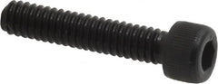 Value Collection - #5-40 UNC Hex Socket Drive, Socket Cap Screw - Alloy Steel, Black Oxide Finish, Fully Threaded, 5/8" Length Under Head - Exact Tooling