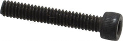 Value Collection - #5-40 UNC Hex Socket Drive, Socket Cap Screw - Alloy Steel, Black Oxide Finish, Fully Threaded, 3/4" Length Under Head - Exact Tooling