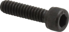 Value Collection - #10-24 UNC Hex Socket Drive, Socket Cap Screw - Alloy Steel, Black Oxide Finish, Fully Threaded, 3/4" Length Under Head - Exact Tooling