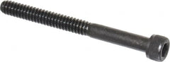 Value Collection - #10-24 UNC Hex Socket Drive, Socket Cap Screw - Alloy Steel, Black Oxide Finish, Partially Threaded, 2" Length Under Head - Exact Tooling