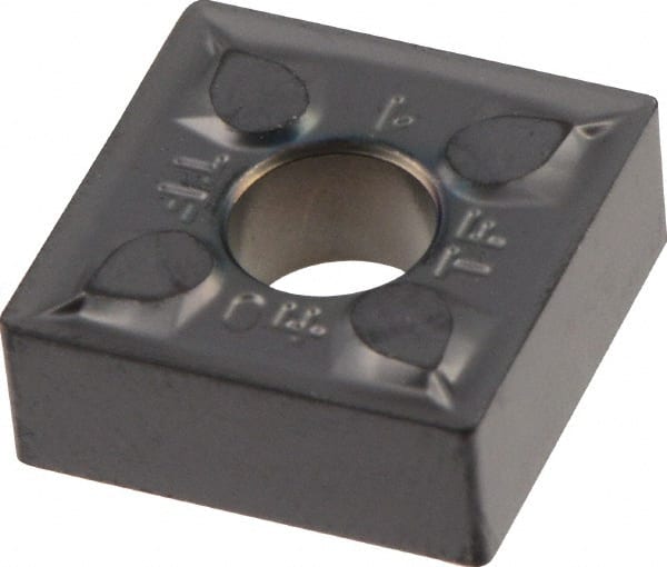 Iscar - SNMG431 TF Grade IC907 Carbide Turning Insert - TiAlN Finish, 90° Square, 1/2" Inscr Circle, 3/16" Thick, 1/64" Corner Radius - Exact Tooling