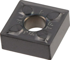 Iscar - SNMG431 TF Grade IC907 Carbide Turning Insert - TiAlN Finish, 90° Square, 1/2" Inscr Circle, 3/16" Thick, 1/64" Corner Radius - Exact Tooling