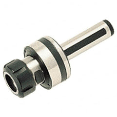 Iscar - Straight Shank, Series ER20, Reamer Collet Chuck - 2.185 Inch Projection, 0.041 to 0.514 Inch Collet Capacity, 2.559 Inch Shank Length, Through Coolant - Exact Tooling