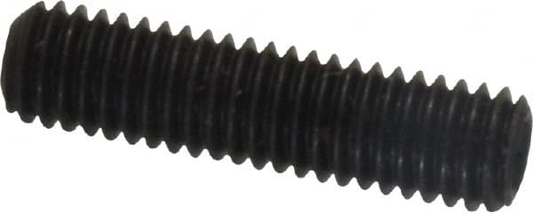Value Collection - #10-32 UNF, 3/4" OAL, Cup Point Set Screw - Grade 8 Alloy Steel, 3/32" Key - Exact Tooling