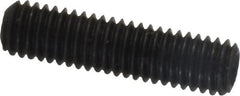 Value Collection - #10-32 UNF, 3/4" OAL, Cup Point Set Screw - Grade 8 Alloy Steel, 3/32" Key - Exact Tooling
