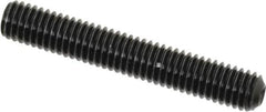 Value Collection - #10-32 UNF, 1-1/4" OAL, Cup Point Set Screw - Grade 8 Alloy Steel, 3/32" Key - Exact Tooling