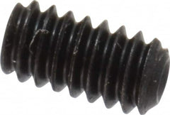 Value Collection - #3-48 UNC, 3/16" OAL, Cup Point Set Screw - Grade 8 Alloy Steel, 0.05" Key - Exact Tooling