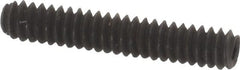 Value Collection - #4-40 UNC, 5/8" OAL, Cup Point Set Screw - Grade 8 Alloy Steel, 0.05" Key - Exact Tooling