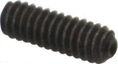 Value Collection - #5-40 UNC, 3/8" OAL, Cup Point Set Screw - Grade 8 Alloy Steel, 1/16" Key - Exact Tooling